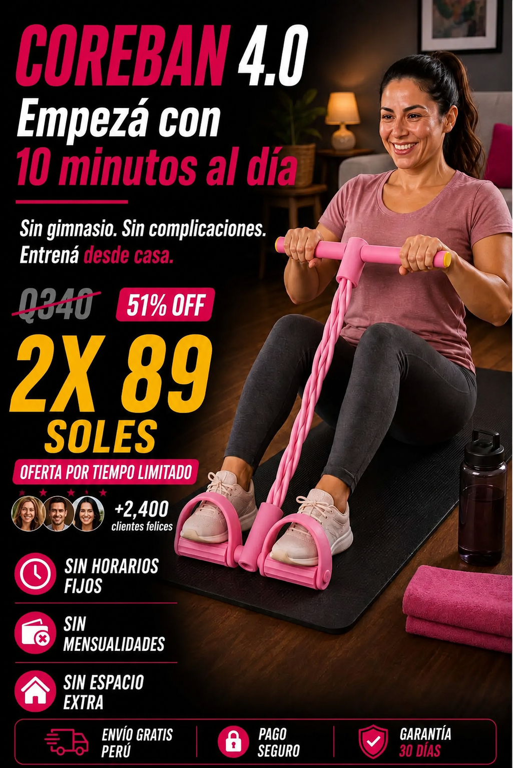 Coreban 4.0-Entrená en casa desde hoy