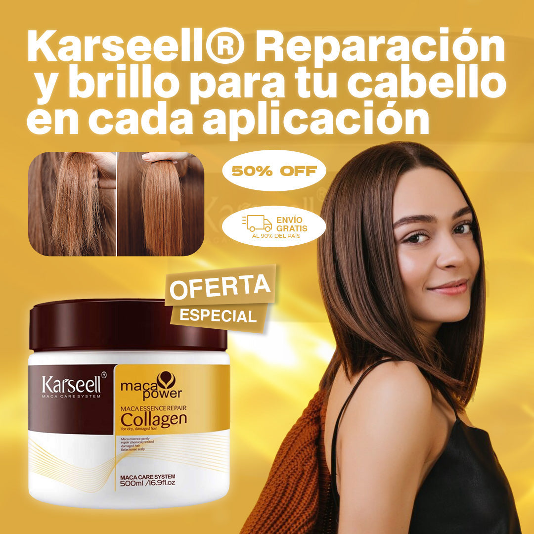 Olvídate para siempre de el pelo seco y puntas partidas con Karseell™ | El secreto mejor guardado