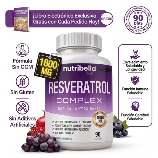 Nutribella Resveratrol Complex 1800mg