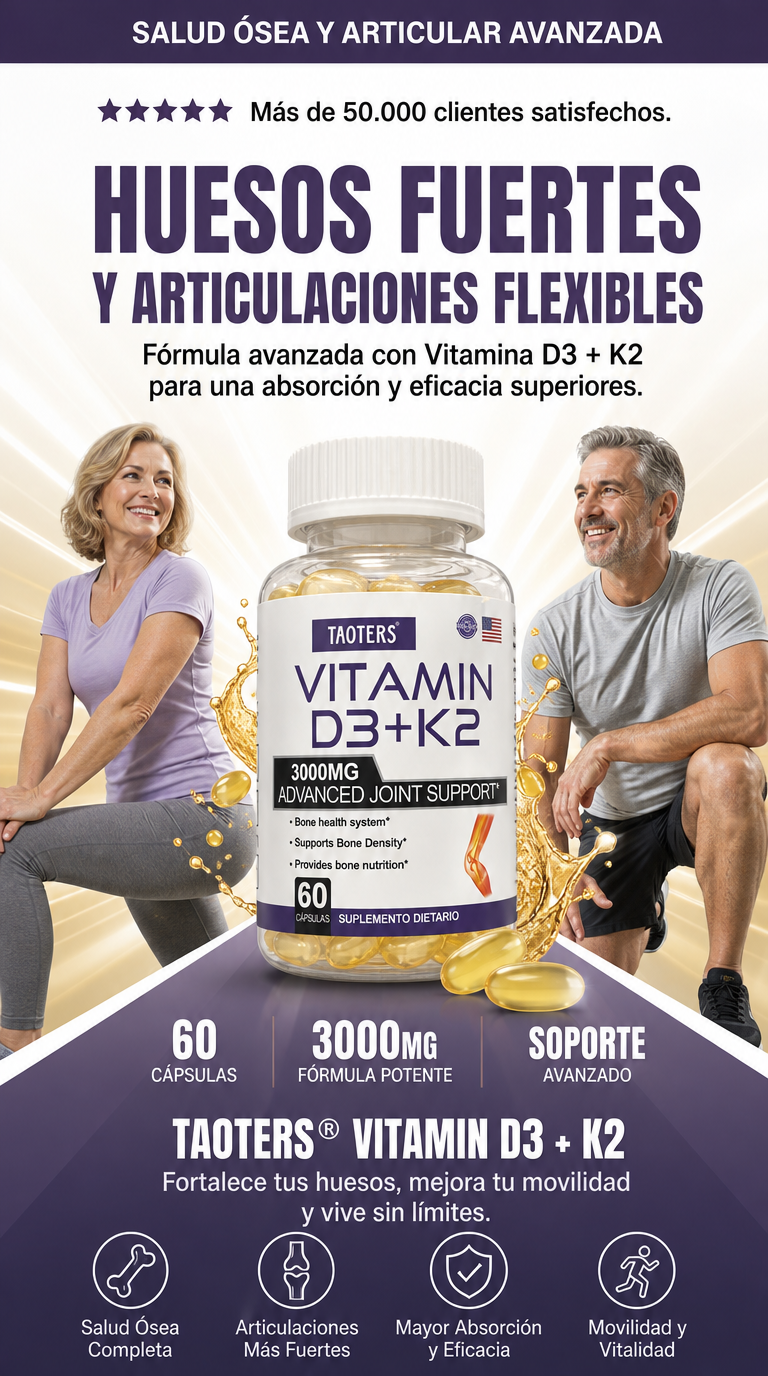 VITAMINA D3 + K2, ADVANCED