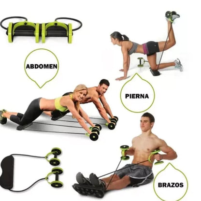GIMNASIO EN CASA | Ejercitador muscular con ruedas