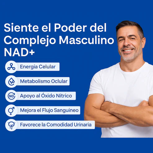 Selerb NAD+ | Potencia Total de Energía y Vitalidad Masculina