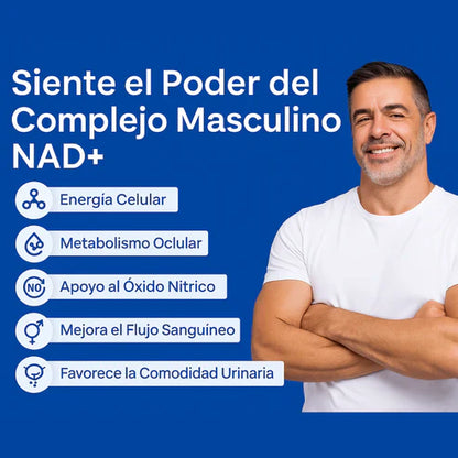Selerb NAD+ | Potencia Total de Energía y Vitalidad Masculina