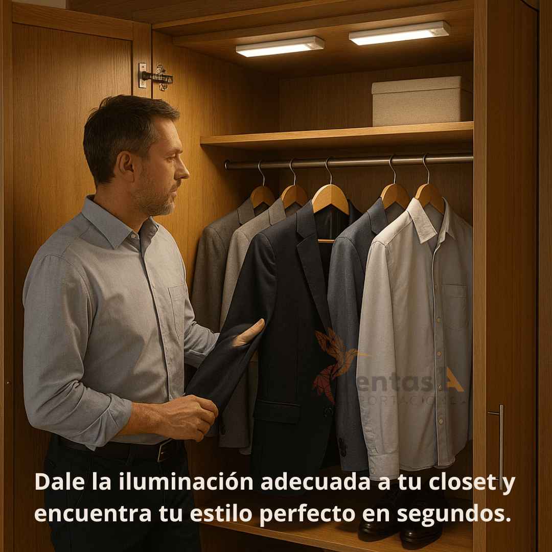 Luz LED con Sensor de Apagado | PROMOCION 4 UNIDADES POR 99.00🎁