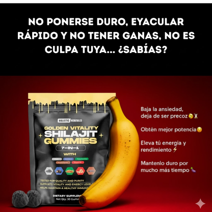 Gomitas de Shilajit 60 UNI - Compra 60 y compra 120