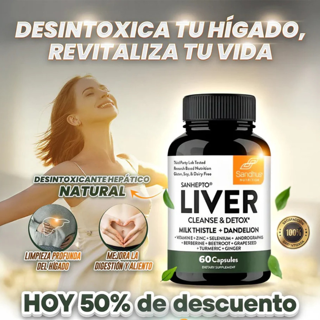 LiverX™ l Limpieza y desintoxicación del hígado