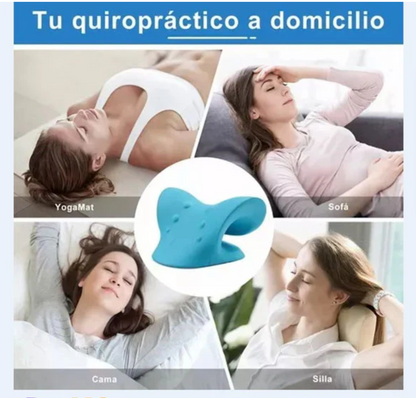 Almohada Tracción cervical®  Alivio de la columna y cervical desde casa | + 2 REGALOS SORPRESA