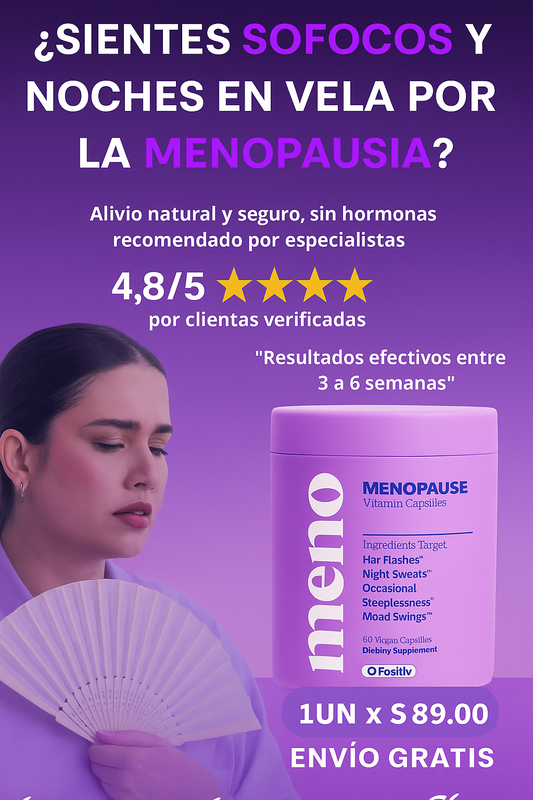 Menopause | capsulas vitamínicas