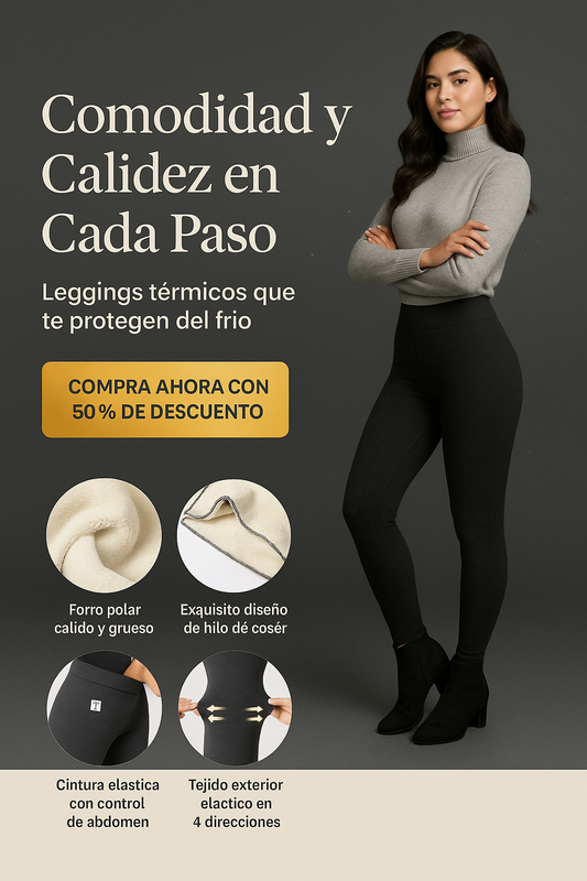 LEGGINGS TÉRMICO CON FORRO POLAR coldpro™