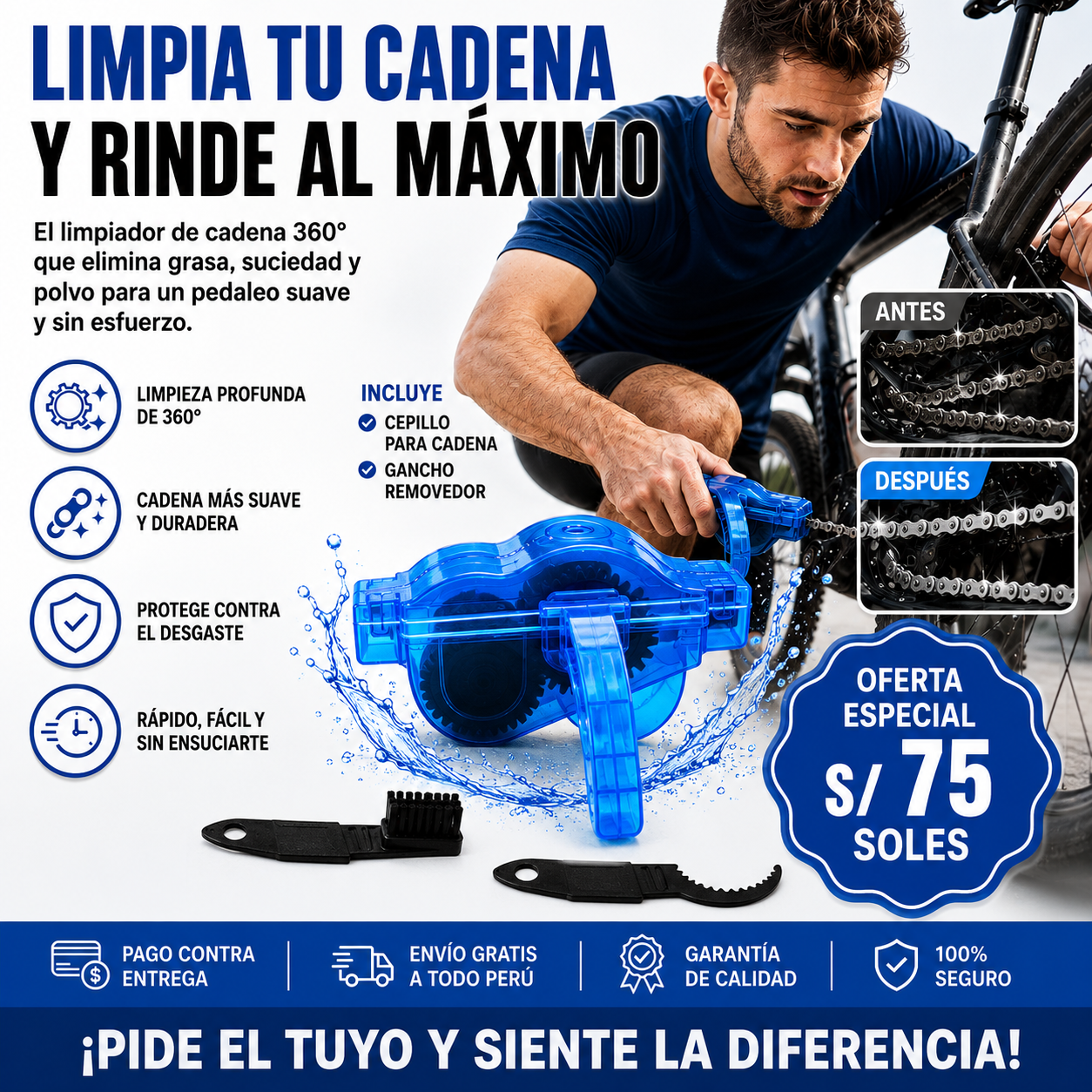KIT DE LIMPIEZA DE BICICLETA