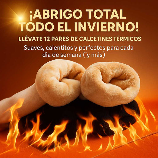 12 pares Calcetines Térmicos peluche❄️ | +2 Regalos sorpresa🎁