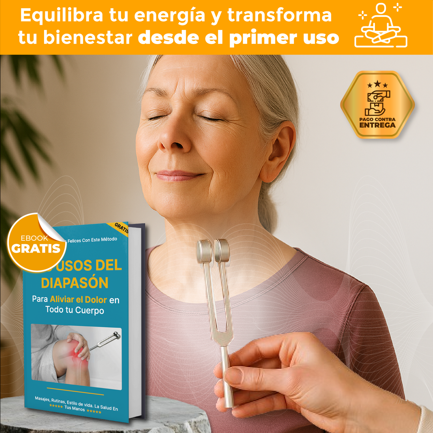 KIT DIAPASON TERAPÉUTICO HARMONI | + Ebook Guia de regalo 🎁