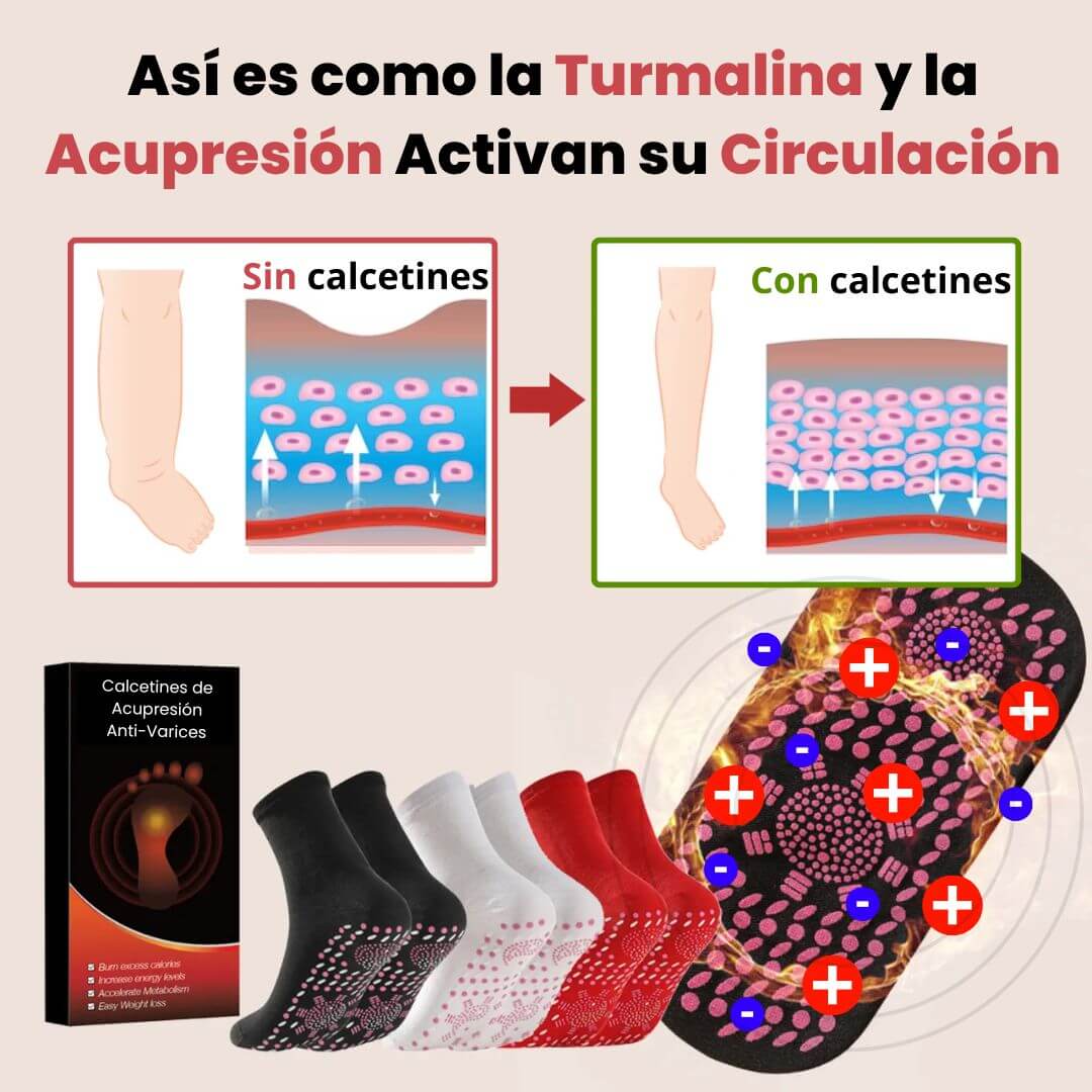 Medias de acupresión Anti-Varices
