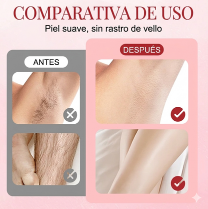 🌸✨ Depiladora Facial y Corporal 2 en 1 para Mujer | Doble Cabezal + Resistente al Agua IPX7 💖