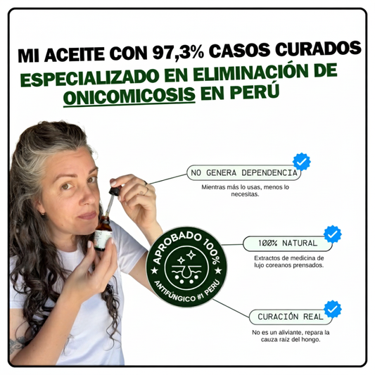 Aureva | Aceite Antifúngico Avanzado – 97,3% Eliminación de hongos.