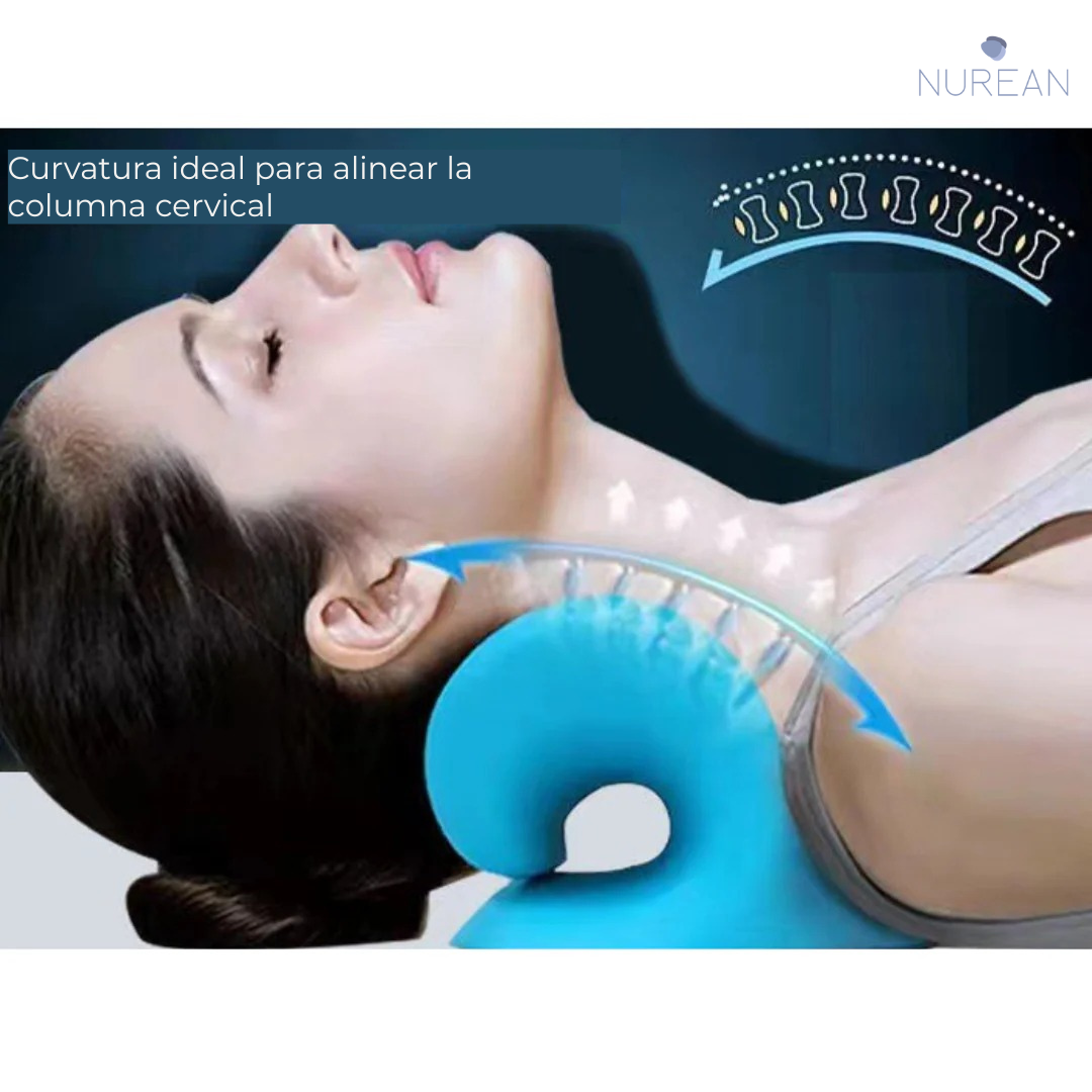 Almohada Tracción cervical®  Alivio de la columna y cervical desde casa | + 2 REGALOS SORPRESA