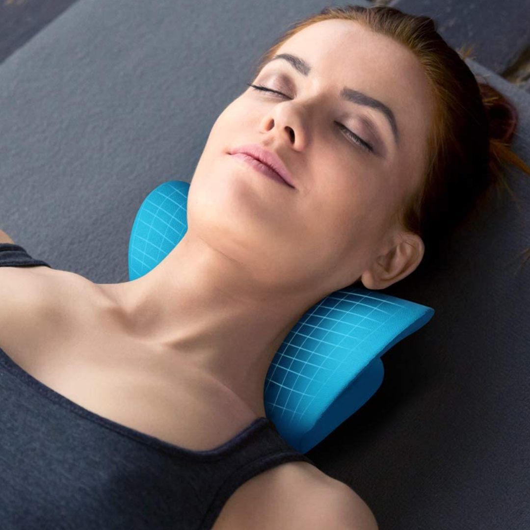 Almohada Tracción cervical®  Alivio de la columna y cervical desde casa | + 2 REGALOS SORPRESA