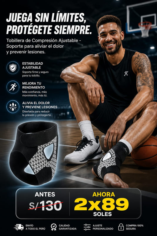 Tobillera ProFlex™ – Máximo Soporte y Alivio para tu Tobillo 🦶🔥