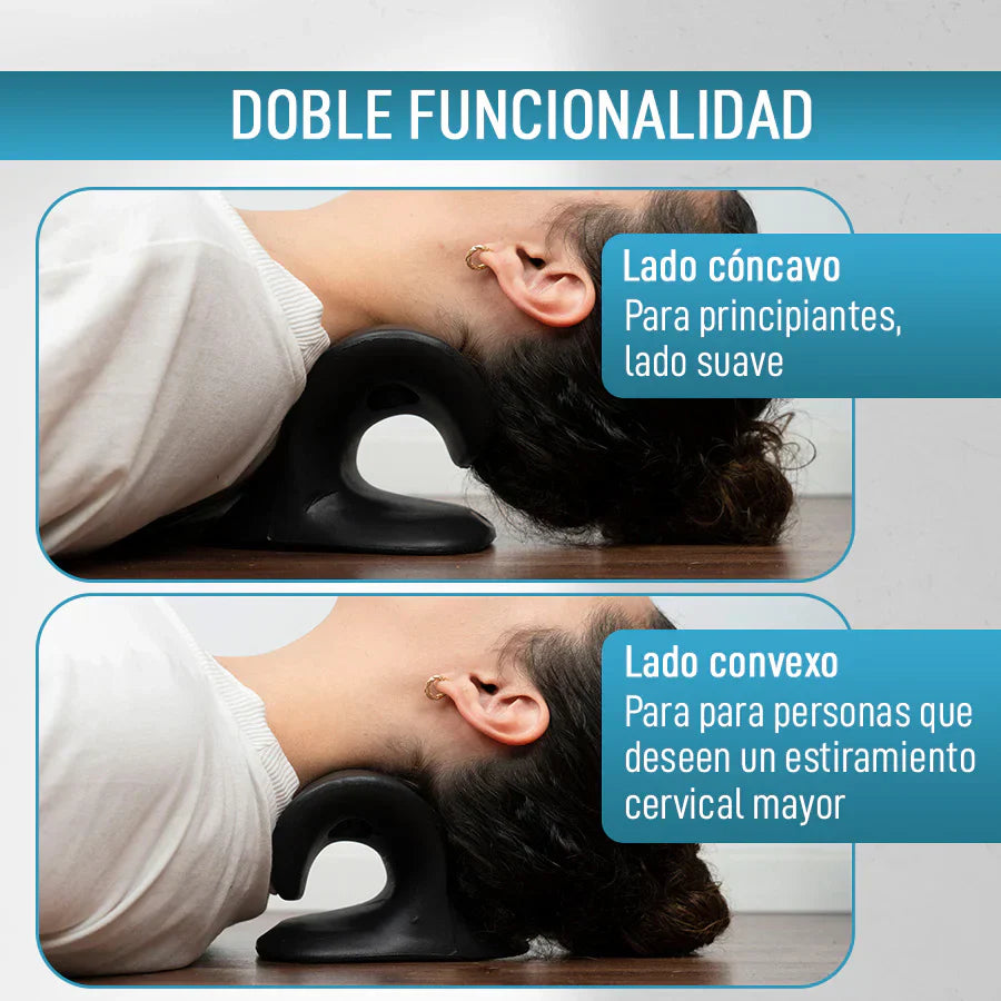 Almohada Tracción cervical®  Alivio de la columna y cervical desde casa | + 2 REGALOS SORPRESA