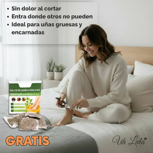 Cortaúñas Biselado Cortex™ | Para uñas gruesas o encarnadas + 1 REGALO ESPECIAL 🎁