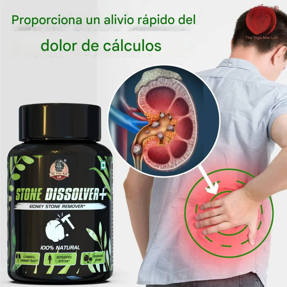 STONE DISSOLVER Suplemento Renal 100% Natural + ENVIO GRATIS
