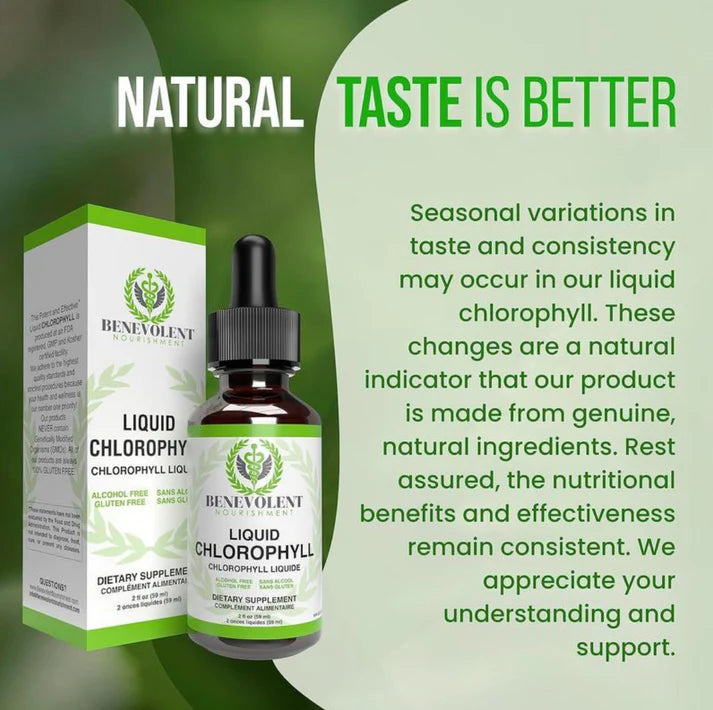 Gotas de clorofila líquida- Black Friday Oferta