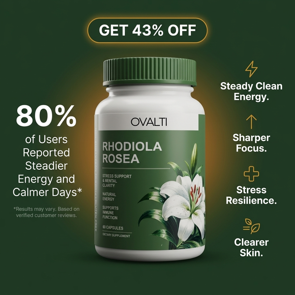 Rhodiola Forte Claridad Diaria
