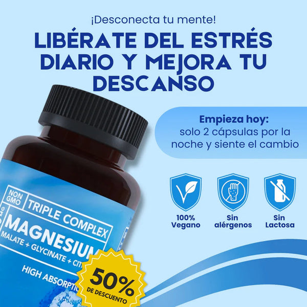 Magnesio Triple Acción Relax