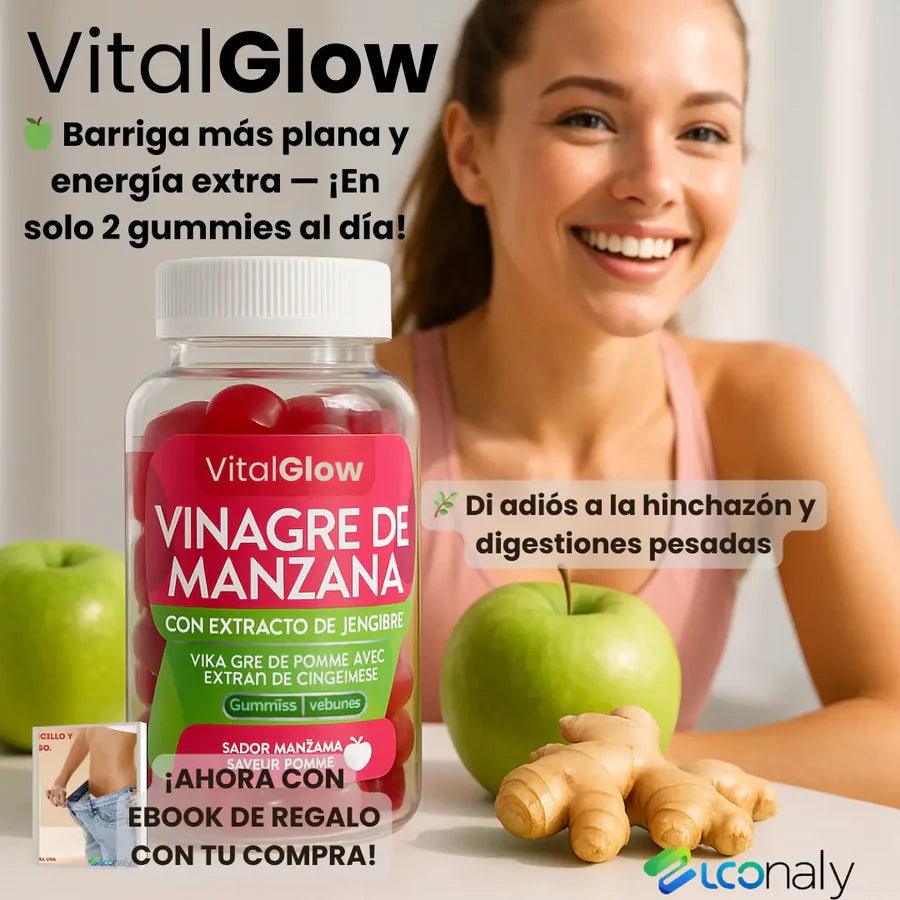 🍏 VitaGlow Gummies – Transforma tu cuerpo con solo 2 gummies al día