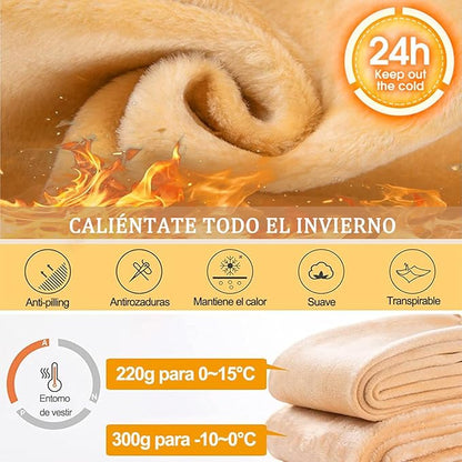 Calza Pantys De Polar Efecto Piel | talla unica